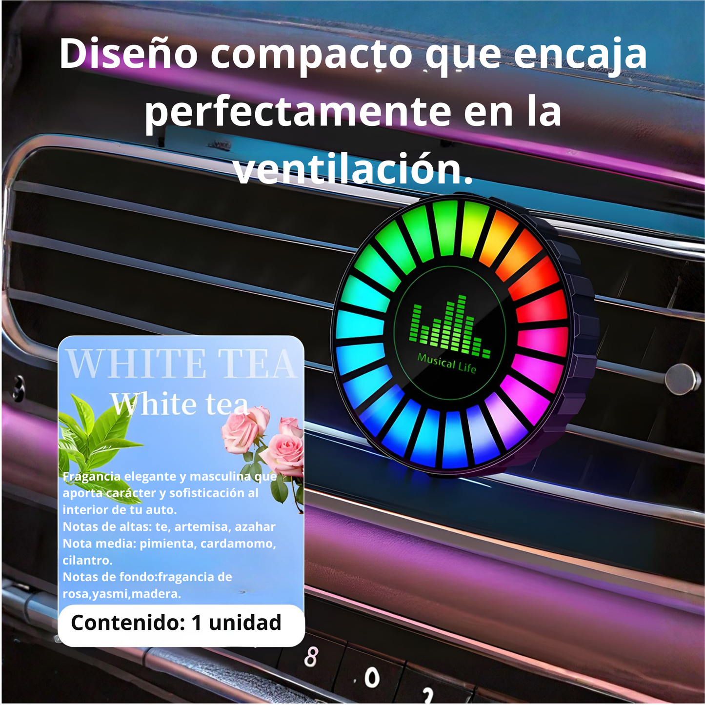 Difusor RGB Premium para Vehículo