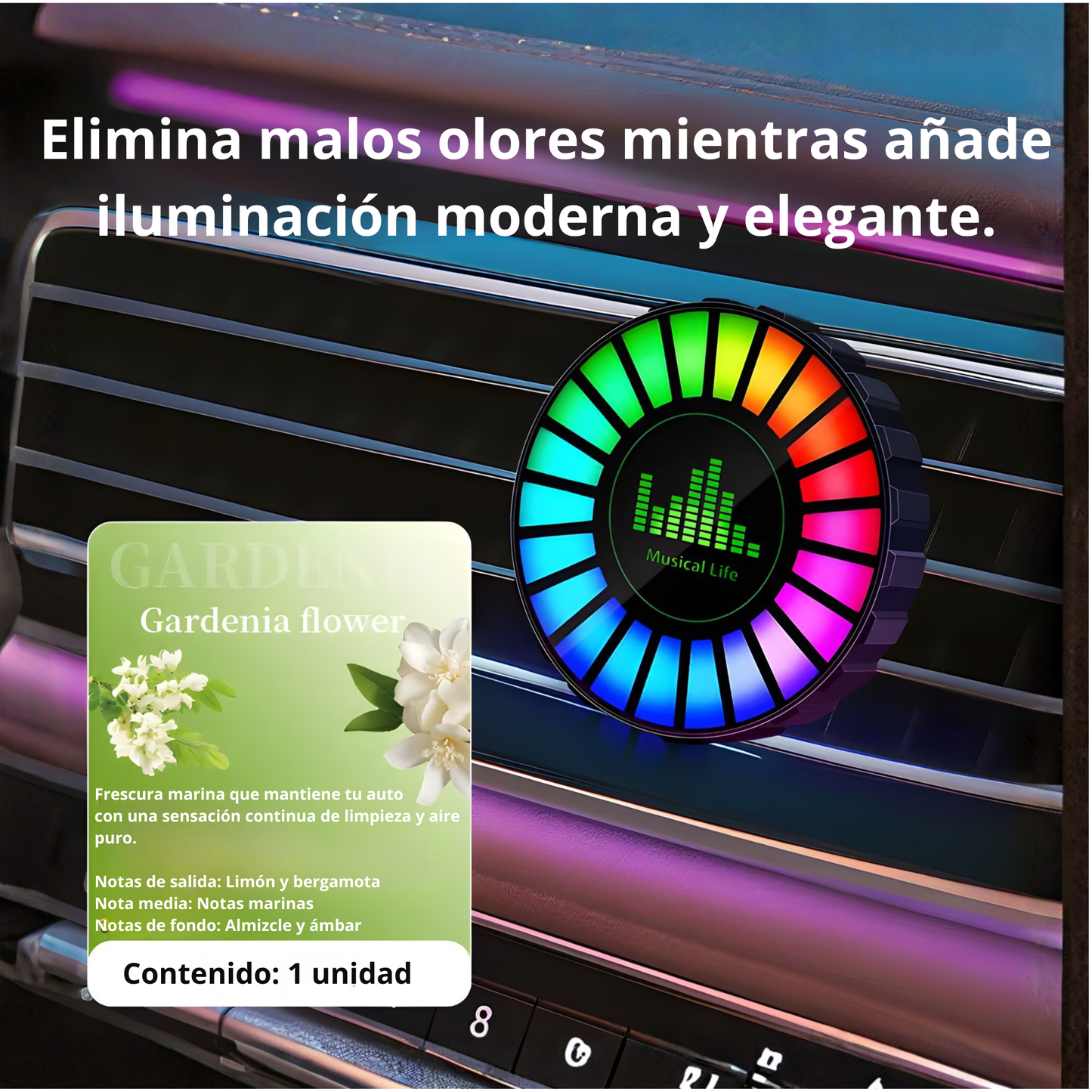 Difusor RGB Premium para Vehículo